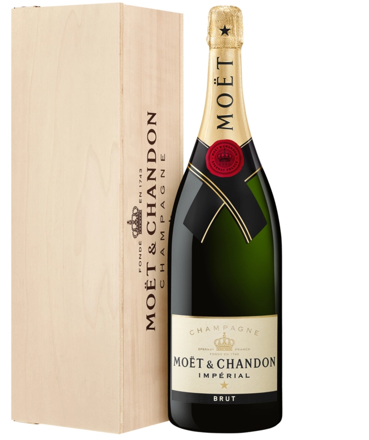 Moët & Chandon: Brut Impérial Magnum Woodbox 1,5 l